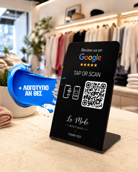 GOOGLE Review Black tap or scan